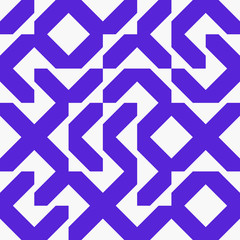 Mosaic Abstract Vector Pattern Design