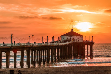Obraz premium Beach Photo taken in Southern California 