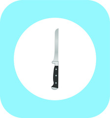 knife. illustration for web and mobile