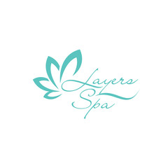 Fototapeta na wymiar Layers Spa logo