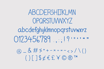 This set is alphabets A-Z, numeral and punctuation that you can use on your logos, social media, print etc.