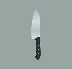 knife. illustration for web and mobile