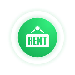 Rent Sign -  Icon