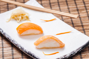 japanese sushi food, view of sushi, all you can eat menu