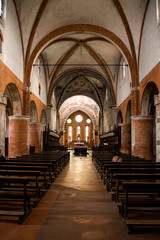 Fototapeta na wymiar Chiaravalle Abbey