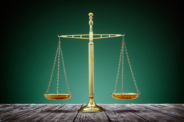 Scales of justice equality