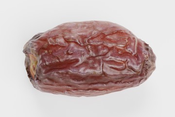 Realistic 3D render of Dried Date