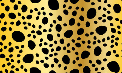 Leopard Print. Spotted Texture. Seamless Pattern.