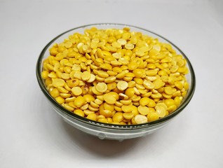 Yellow Split Mung Dal Stock Photos