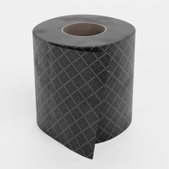 Realistic 3D Render of Toilet Paper