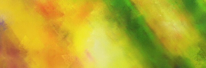 abstract colorful diagonal background with lines and golden rod, dark green and olive drab colors. art can be used as background or texture