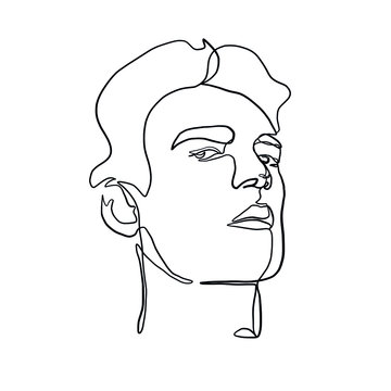 How to Draw a Male Face Step by Step Tutorial  EasyDrawingTips