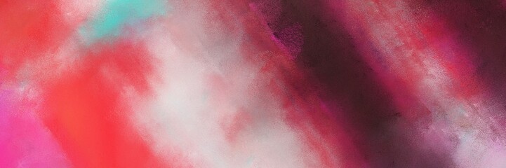 abstract colorful diagonal background with lines and moderate red, pastel gray and very dark magenta colors. can be used as canvas, background or banner