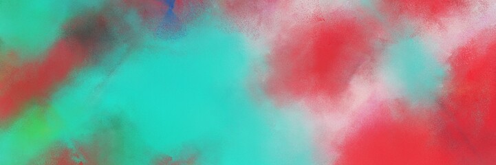 abstract colorful background with lines and indian red, light sea green and moderate red colors. can be used as canvas, background or texture