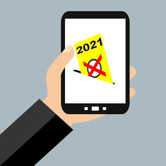 Online Wählen im Jahr 2021 mit dem Smartphone