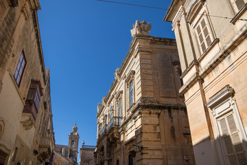 Fototapeta na wymiar Old city in Malta