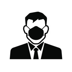 vector illustration of a businessman