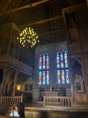 stained glass window