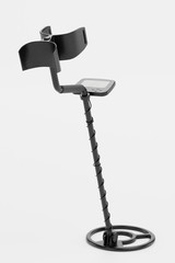Realistic 3D Render of Metal Detector