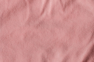 Background pink velveteen, soft natural cotton fabric for sewing clothes