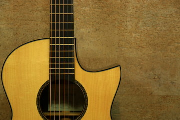 Naklejka premium Guitar