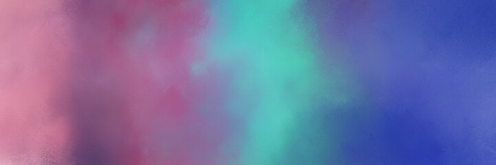 colorful abstract painting background graphic with steel blue, rosy brown and medium aqua marine colors. can be used as poster or background