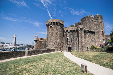 Fototapeta na wymiar Forteresse de Brest en Bretagne, France