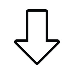 arrow icon isolated vector illustration