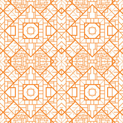 Fototapeta premium Seamless geometric pattern.