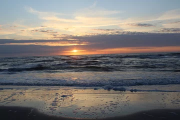  Sunset at the beach on Terschelling, the Netherlands. © Marije Kouyzer