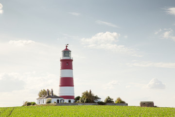 Happisburgh lighthouse in Norfolks