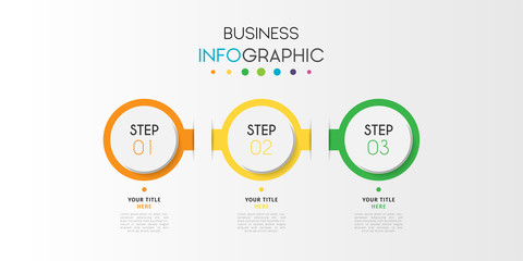Obraz premium Biznesowy plansza element z opcjami, krokami, numer projektu szablonu wektora