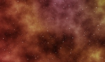 Obraz premium Spacescape illustration graphic design background