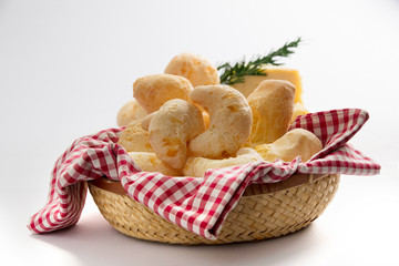 basket with cookies