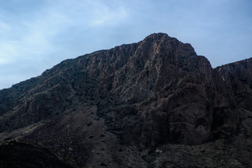 Desert Mountains from Big Bend National Park