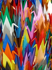 the children's peace monument - crane  origami