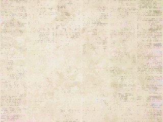 Old vintage grunge newspaper paper texture background.