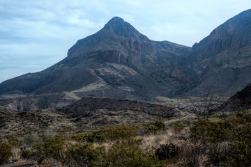 Desert Mountains from Big Bend National Park