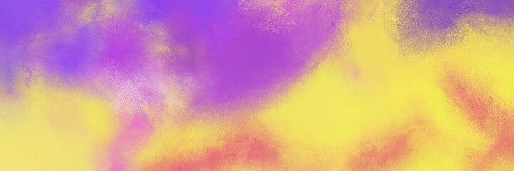 abstract vintage horizontal background design with burly wood, khaki and medium orchid color. can be used as header or banner