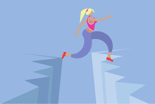 Vector illustration. Modern Flat design people and Business concept for Smart Workout, easy to use and highly customizable. Modern vector illustration concept, isolated on white background.