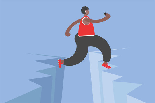 Vector illustration. Modern Flat design people and Business concept for Smart Workout, easy to use and highly customizable. Modern vector illustration concept, isolated on white background.