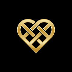 Heart Love Logo Vector Design Template