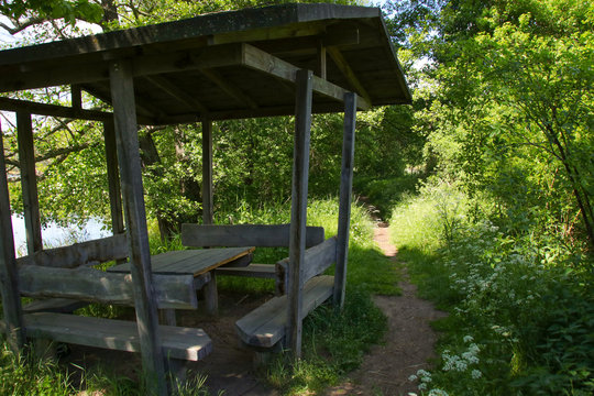 A Circular Hiking Trail Around The Amts Lake In UNESCO-Biosphere Reserve Schorfheide-Chorin (on Chorin Monastery), In Federal State Brandenburg - Germany