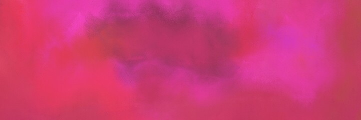 vintage painted art old horizontal banner with moderate pink, mulberry  and dark moderate pink color. can be used as header or banner