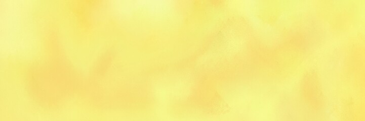 Fototapeta na wymiar painted old horizontal design background with khaki, pastel yellow and pastel orange color. can be used as header or banner