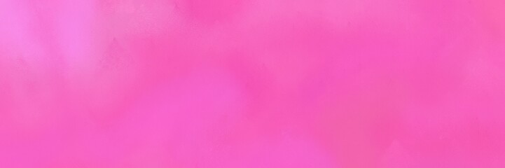 painted grunge horizontal header with neon fuchsia, violet and hot pink color. can be used as header or banner