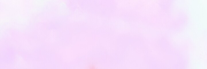 Fototapeta premium vintage painted art grunge horizontal banner background with lavender, ghost white and white smoke color. can be used as header or banner