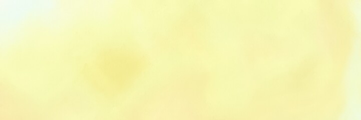 abstract vintage horizontal banner background  with pale golden rod, honeydew and light golden rod yellow color. can be used as header or banner