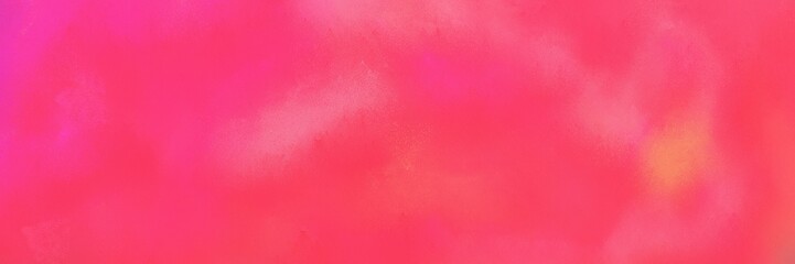 abstract grunge horizontal banner with pastel red, hot pink and light coral color. can be used as header or banner