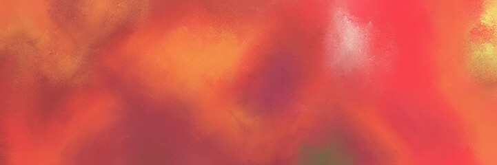 painted retro horizontal background header with moderate red, indian red and burly wood color. can be used as header or banner